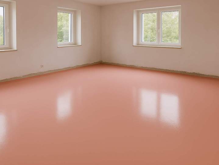 Pose de chape anhydrite Thermio Max pour plancher chauffant