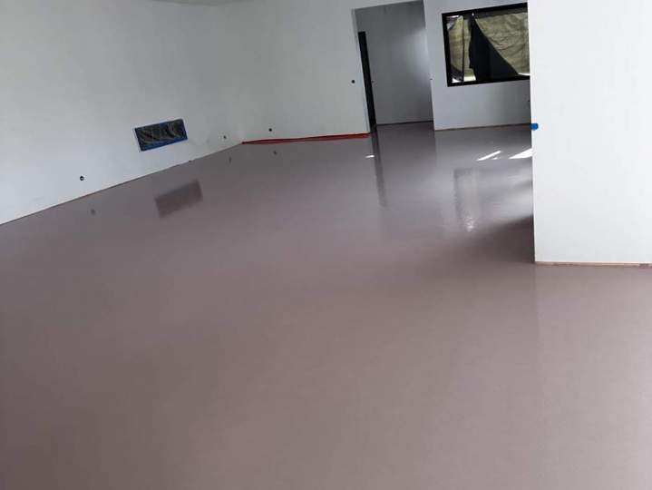 Pose de chape ciment composite ou fibré synthétique