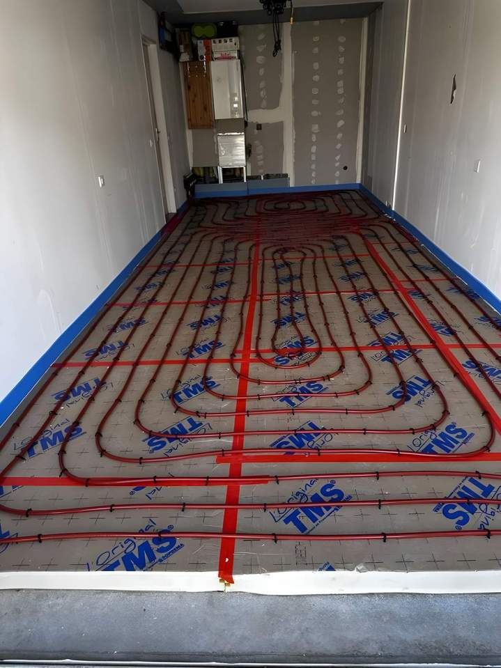 Installation d'un plancher chauffant Paris